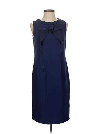 Pre-owned Elie Tahari Cocktail Dress In Blue