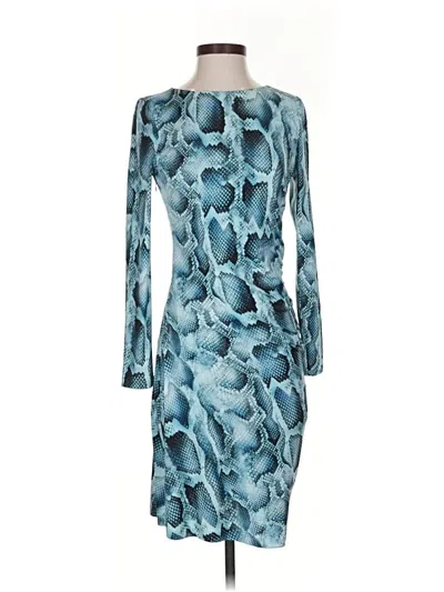 Pre-owned Elie Tahari Cocktail Dress In Blue