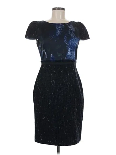 Pre-owned Elie Tahari Cocktail Dress In Blue