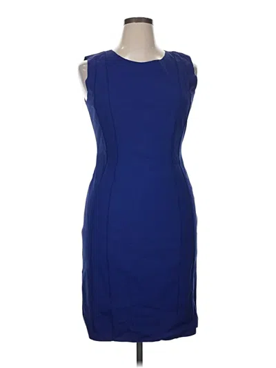 Pre-owned Elie Tahari Cocktail Dress In Blue