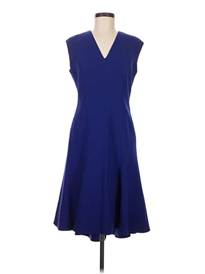 Pre-owned Elie Tahari Cocktail Dress In Blue