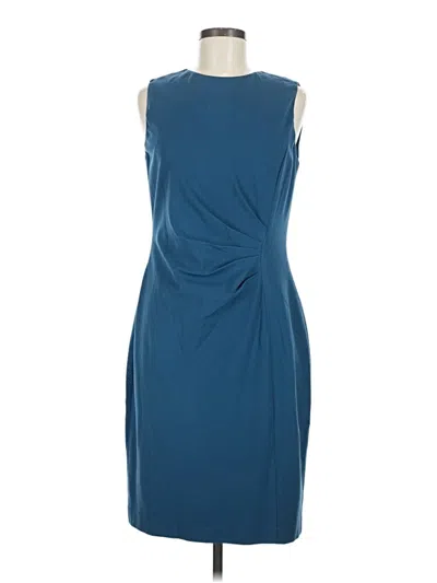 Pre-owned Elie Tahari Cocktail Dress In Blue