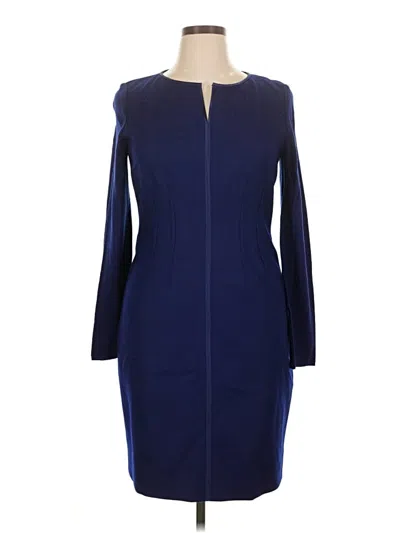 Pre-owned Elie Tahari Cocktail Dress In Blue
