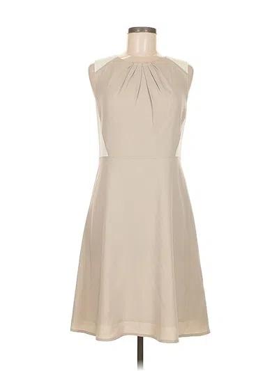 Pre-owned Elie Tahari Cocktail Dress In Brown