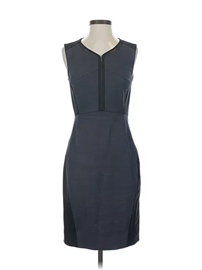 Pre-owned Elie Tahari Cocktail Dress In Gray