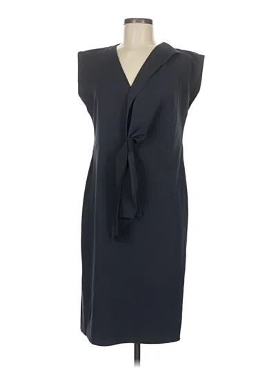 Pre-owned Elie Tahari Cocktail Dress In Gray