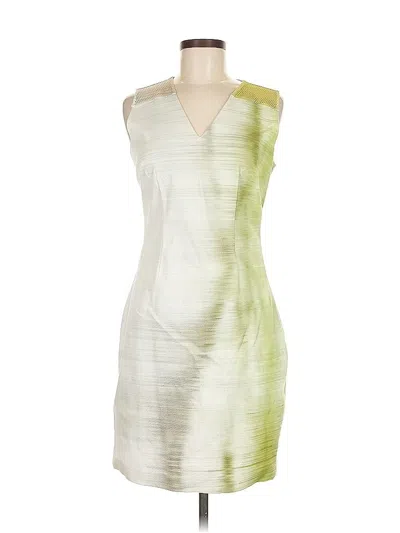 Pre-owned Elie Tahari Cocktail Dress In Green