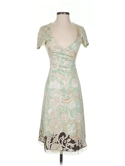 Pre-owned Elie Tahari Cocktail Dress In Green