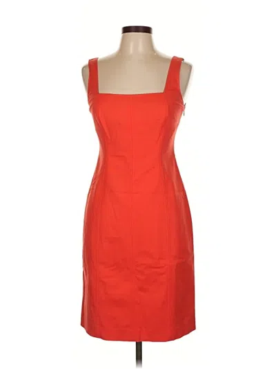 Pre-owned Elie Tahari Cocktail Dress In Orange