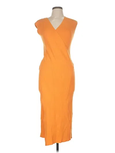 Pre-owned Elie Tahari Cocktail Dress In Orange
