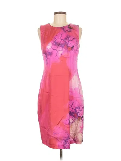 Pre-owned Elie Tahari Cocktail Dress In Pink