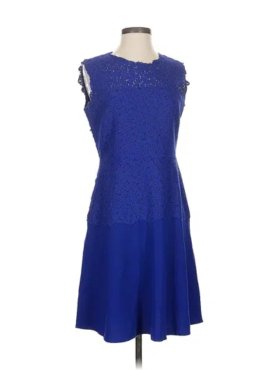 Pre-owned Elie Tahari Cocktail Dress In Purple