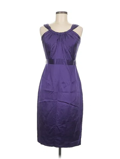 Pre-owned Elie Tahari Cocktail Dress In Purple