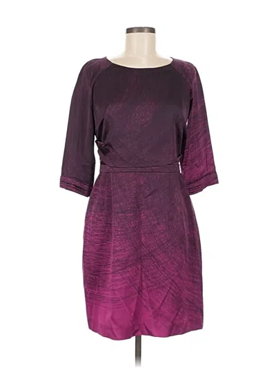 Pre-owned Elie Tahari Cocktail Dress In Purple