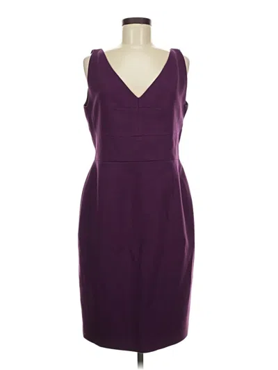 Pre-owned Elie Tahari Cocktail Dress In Purple
