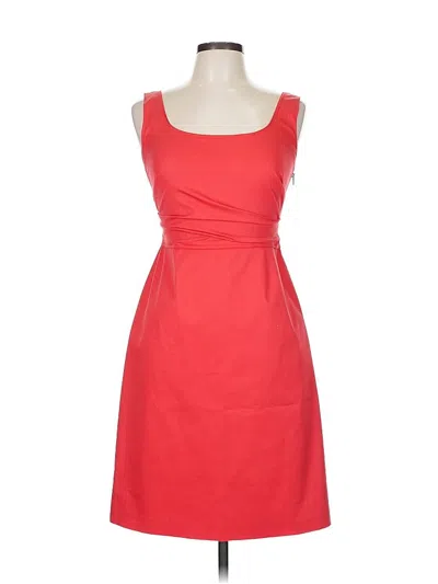 Pre-owned Elie Tahari Cocktail Dress In Red