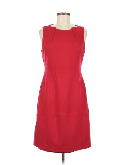 Pre-owned Elie Tahari Cocktail Dress In Red