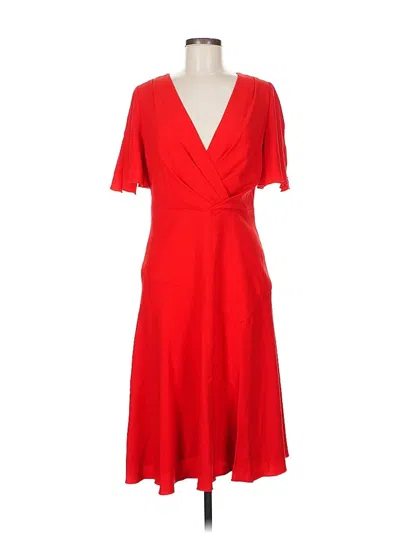 Pre-owned Elie Tahari Cocktail Dress In Red