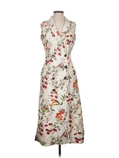 Pre-owned Elie Tahari Cocktail Dress In White