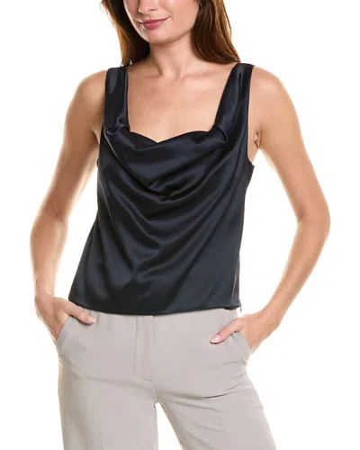 Elie Tahari Cowl Cami In Navy