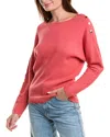 Elie Tahari Dolman Pullover In Pink