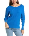 Shop Elie Tahari Dolman Top In Blue