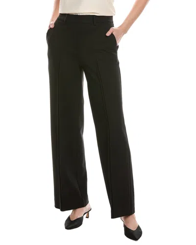 Elie Tahari Double Pintuck Detail Pant In Animal Print