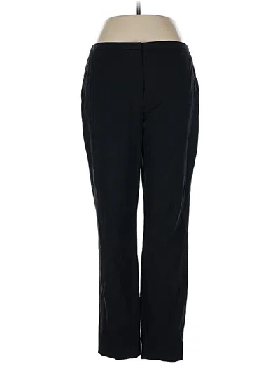 Pre-owned Elie Tahari Dress Pants In Black
