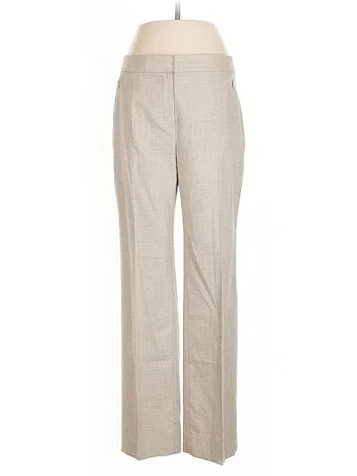 Pre-owned Elie Tahari Dress Pants In Brown