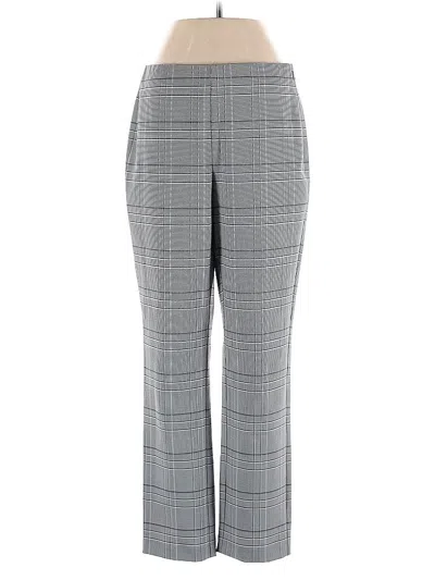 Pre-owned Elie Tahari Dress Pants In Gray