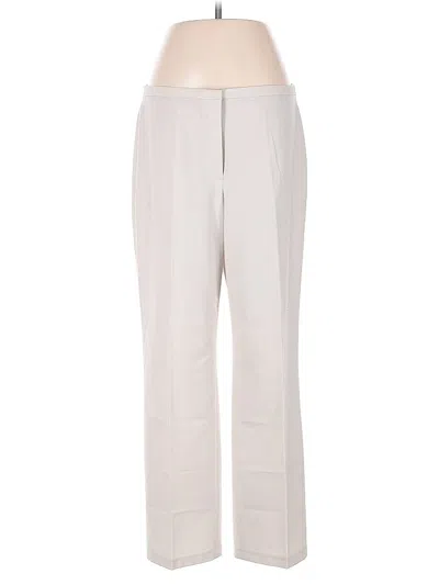 Pre-owned Elie Tahari Dress Pants In White