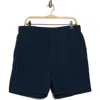 Elie Tahari Elastic Waist Shorts In Blue