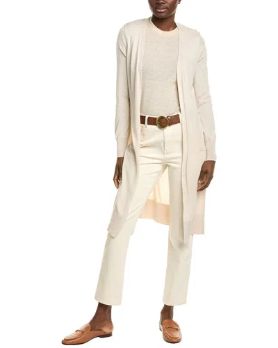 Elie Tahari Elie By  Full-length Open Front Cardigan