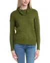 Elie Tahari Turtleneck Sweater In Green