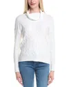 Elie Tahari Turtleneck Sweater In White