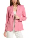 Elie Tahari The Becky Blazer Jacket In Pink