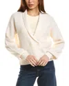 Elie Tahari Ellie Tahari Knit Cashmere Cardigan In White