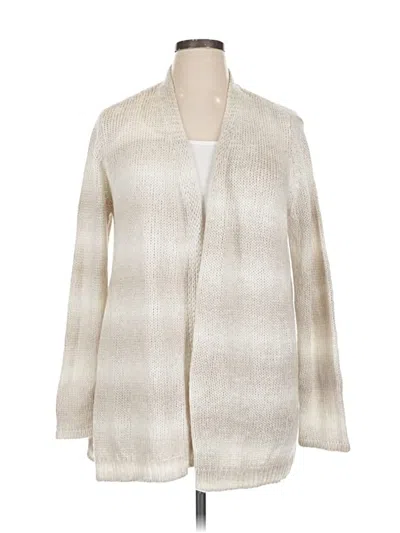 Pre-owned Elie Tahari For Design Nation Cardigan Sweater In White
