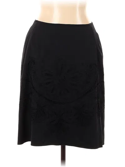Pre-owned Elie Tahari Formal Skirt In Black