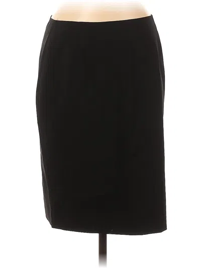 Pre-owned Elie Tahari Formal Skirt In Black