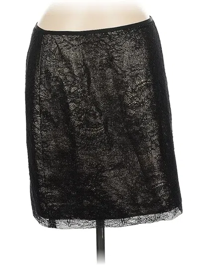 Pre-owned Elie Tahari Formal Skirt In Black