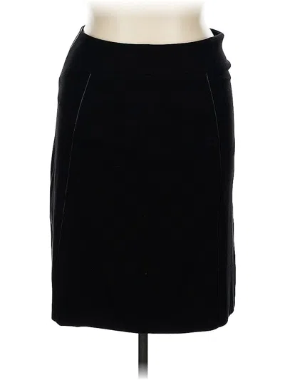 Pre-owned Elie Tahari Formal Skirt In Black