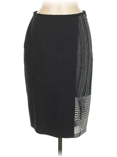 Pre-owned Elie Tahari Formal Skirt In Black