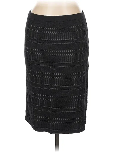 Pre-owned Elie Tahari Formal Skirt In Black