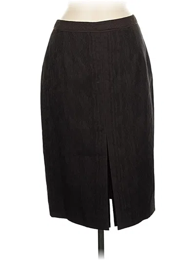 Pre-owned Elie Tahari Formal Skirt In Black