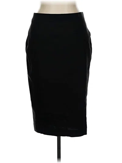 Pre-owned Elie Tahari Formal Skirt In Black