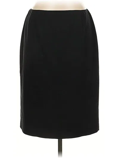 Pre-owned Elie Tahari Formal Skirt In Black