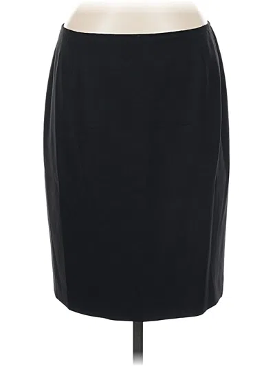Pre-owned Elie Tahari Formal Skirt In Black