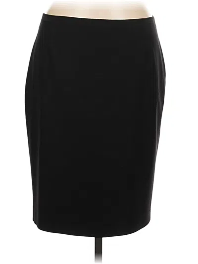 Pre-owned Elie Tahari Formal Skirt In Black