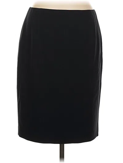 Pre-owned Elie Tahari Formal Skirt In Black